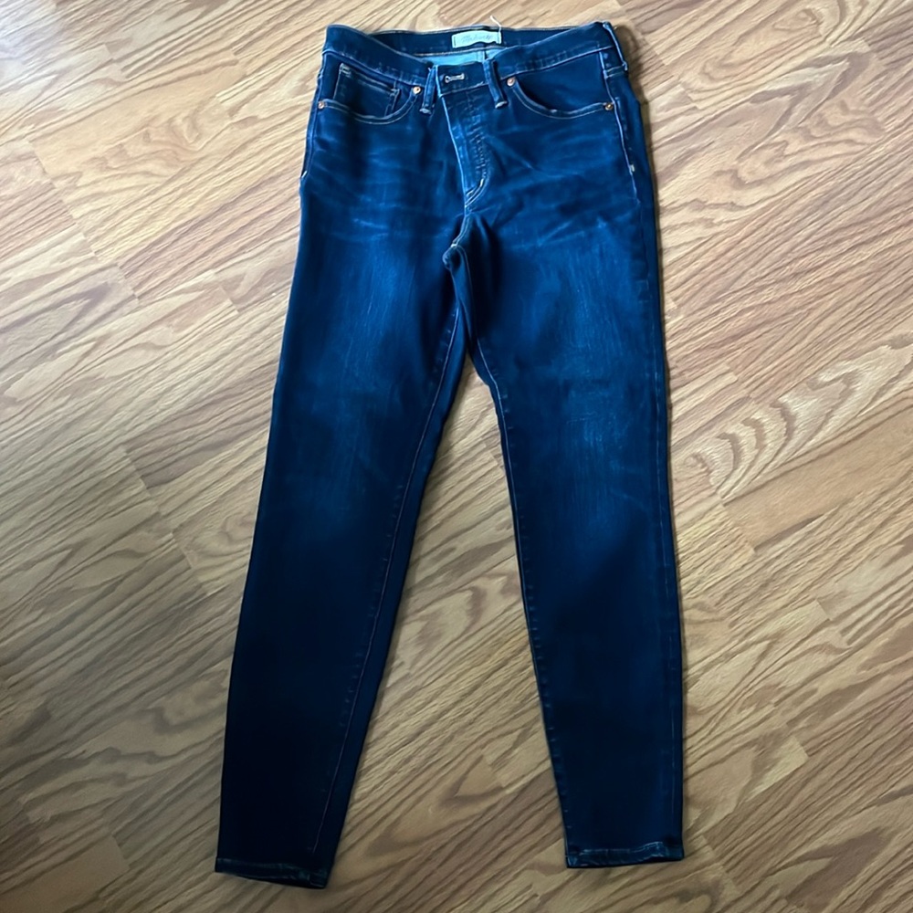 Madewell 9 inch high rise skinny
